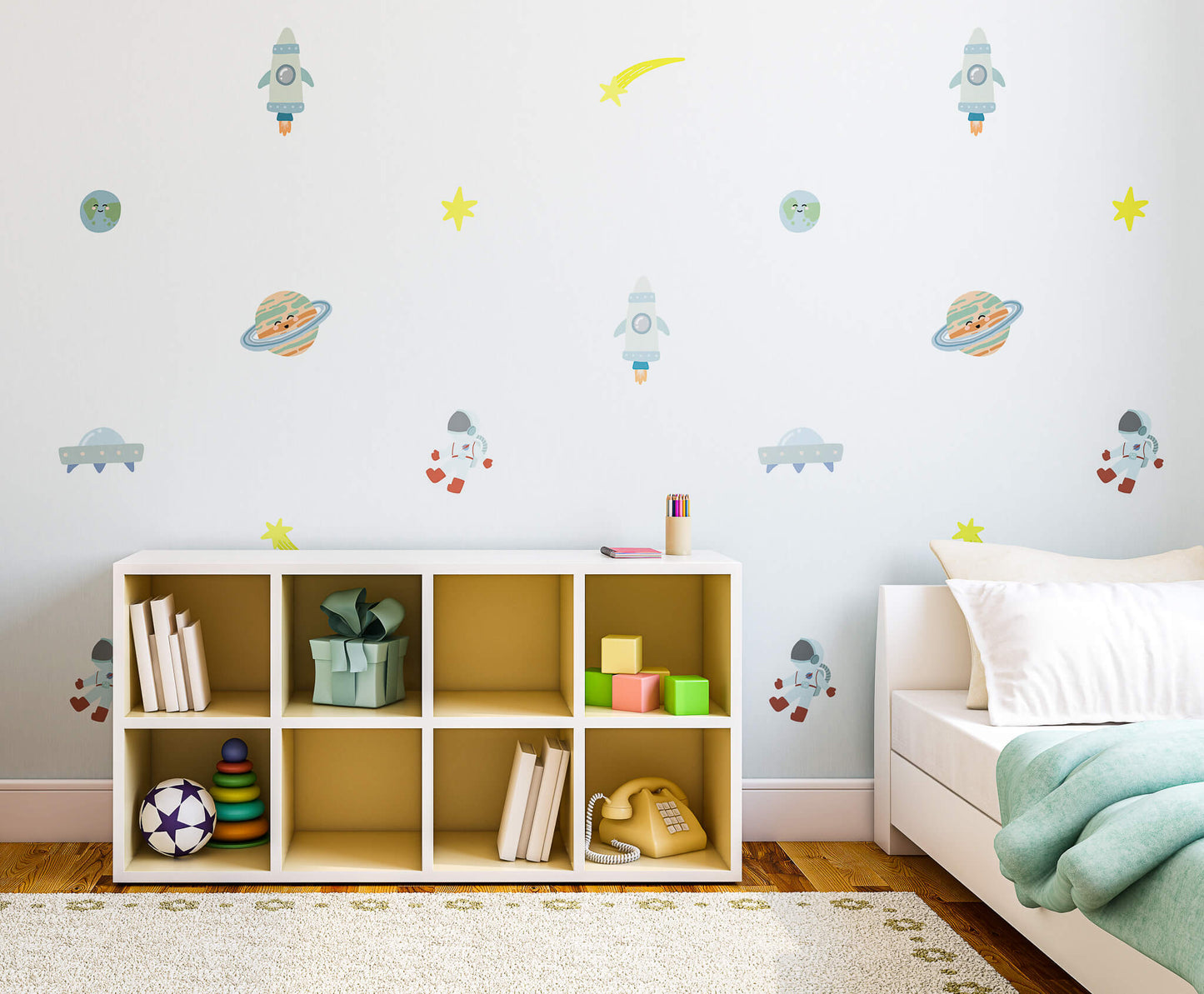 Cosmic Planets Wall Stickers